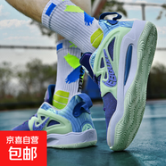 KD15杜蘭特男子實(shí)戰籃球鞋秋季抗扭緩震防滑青少年學(xué)生男童運動(dòng)鞋 紫月--1912/777-2 37