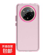 2025新款適用Realme13/14Pro+手機殼真我C61/C63/Note60全包防摔GT6T手機保護套Neo6SE磨砂保護殼 (膚感盾甲系列~紅色) Realme GT6 國際版(Global