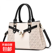 氣質(zhì)女包韓版潮單肩斜挎包百搭女士手提包時尚女士大包包秋冬新款 米白MTMK
