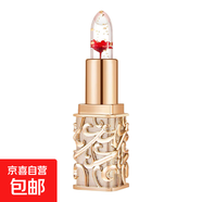 花瓣果凍口紅女士溫變潤唇膏網(wǎng)紅款保濕滋潤變色護唇唇彩學(xué)生提亮 萱羅蘭L039-02#血色玫瑰