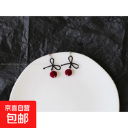 喜慶紅色絲絨蝴蝶結耳釘女耳環(huán)氣質(zhì)甜美花朵長(cháng)款流蘇耳飾耳墜秋冬 【款式十一】