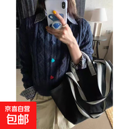 湖藍(lán)色麻花毛衣外套女春秋季厚短款軟糯高級(jí)感超好看針織開(kāi)衫 3868藏青 M  【建議96斤-110斤】