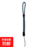 手機掛繩短款手腕繩男女個(gè)性創(chuàng  )意掛脖繩長(cháng)款掛件U盤(pán)掛繩簡(jiǎn)約手機鏈鑰匙掛件 麻花短款-藍色