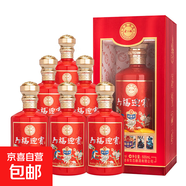 金六福福滿家 金六福迎賓酒 福酒禮盒 40.8度 兼香型白酒 500ml*6 40.8度 500mL 6瓶 福滿家