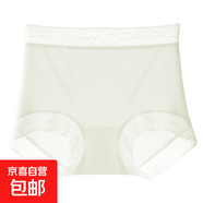 大碼聚乳酸山茶花抑菌潤膚包臀女士性感蕾絲三角褲 薄荷綠1條 2XL