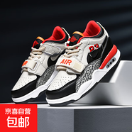 aj312男童鞋子學(xué)生版小孩男鞋籃球鞋春秋款dunk空軍一號(hào)運(yùn)動(dòng)板鞋 白黑紅 30