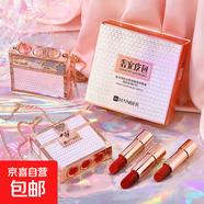 奢寵愛(ài)神柔霧四色口紅套盒鏈條口紅禮盒顯色持久送禮 亮采口紅套盒