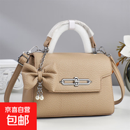 新款潮流韓女包包單肩版包時(shí)尚手提斜挎包女包2025挎包小包 卡其
