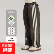 反季清倉兒童羽絨褲冬季男童女童長褲中大童寶寶加厚工裝羽絨褲子 軍綠色 100
