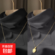 高領(lǐng)德絨打底衫女西裝風(fēng)衣內搭秋冬堆堆領(lǐng)上衣加厚磨毛長(cháng)袖t恤潮 922-黑色+深灰色 L 建議90-110斤
