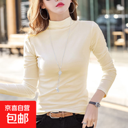 早秋蕾絲長(zhǎng)袖t恤女秋裝休閑顯瘦體恤修身加絨打底衫女士上衣8114 8116白色【薄款】 3XL 參考140-155斤