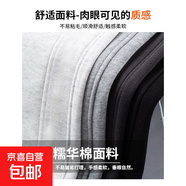 窄版香蕉闊腿褲女春秋直筒高腰顯瘦運(yùn)動(dòng)褲休閑小個(gè)子灰色lulu衛(wèi)褲 淺灰【常規(guī)款】 XL 適合【116-130斤】