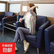 2025秋冬新款日韓新款簡約可愛甜美針織衫休閑百搭少女開衫毛衣 灰色 薄款 150cm-165cm 均碼