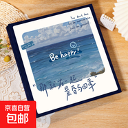 【加厚大容量】相冊(cè)本大容量紀(jì)念冊(cè)插頁(yè)567英寸情侶照片收納戀愛(ài)記錄影集相薄冊(cè)1000張 那就在一起晨昏與四季 全7寸300+5寸100張（塑封可裝）