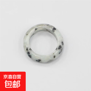 虎眼石戒指女秋冬復古時(shí)尚個(gè)性食指戒氣質(zhì)優(yōu)雅百搭斑點(diǎn)石指環(huán) 白色暈染戒指