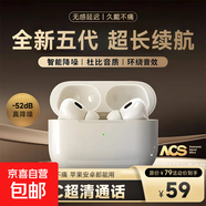 華強(qiáng)北無線藍(lán)牙耳機(jī)降噪超長續(xù)航耳機(jī)運(yùn)動(dòng)適用于蘋果小米華為oppo三星vivo榮耀半入耳跑步高清通話 airpro2【ANC主動(dòng)降噪版滿血版】