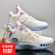 科比籃球鞋男幻影3詹姆斯夏季網(wǎng)面魔術(shù)貼兒童學(xué)生球鞋大童運動(dòng)鞋 CX868米色 39