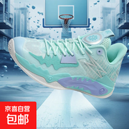 狂潮5代專業(yè)實(shí)戰(zhàn)籃球鞋防滑耐磨透氣青少年比賽訓(xùn)練學(xué)生運(yùn)動(dòng)球鞋 淺綠 43