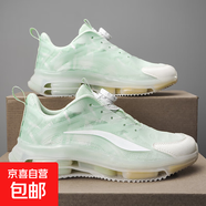 2025年新款男鞋全掌氣墊跑鞋潮流透氣減震休閑運動(dòng)鞋秋季老爹潮鞋 XZ01綠色 39