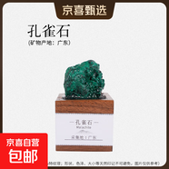 天然保真水晶瑪瑙礦石標(biāo)本擺件原石手工滴膠桌面裝飾擺件創(chuàng)意禮物 孔雀石款
