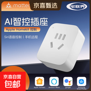 【適用蘋(píng)果】智能插座 Homekit蘋(píng)果家庭遠程語(yǔ)音控制 定時(shí)電器開(kāi)關(guān)斷網(wǎng) 記憶插排插座接線(xiàn)板插線(xiàn)板 10A Homekit版*1