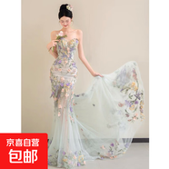 韓版高腰單排扣牛仔裙女2025春夏季新款遮胯半身裙a字傘裙包臀裙 黑色 【MY-5350】 L