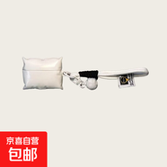 小眾可愛(ài)立體枕頭適用蘋(píng)果airpods4保護套1代2代3代pro硅膠殼 白色枕頭+【毛球+掛繩】 蘋(píng)果Airpods Pro3【新型號】