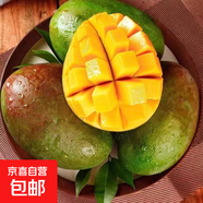 【新鮮上市】正宗攀枝花凱特芒果新鮮水果 帶箱6斤【單果400g以上】