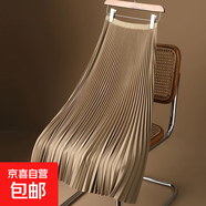 高端卡其色垂感百褶裙女春季西裝新款高級感歐貨2025洋氣半身裙子 香檳色【單件】 2XL