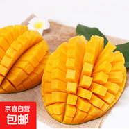 正宗玉芒芒果 肉厚甜心芒熱帶當季新鮮水果整箱 帶箱2斤單果300g+