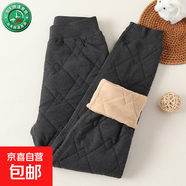 兒童內膽棉服男童女童冬裝內穿套頭保暖棉衣中大童校服神器小棉襖 深灰【XJD75升級親膚長(cháng)褲】 110 cm碼身高95-105cm