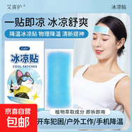 冰涼貼學(xué)生冰貼解暑神器冰敷貼夏日清涼防暑退熱貼散熱手機降溫貼 升級降溫款【10片裝】冰涼清爽