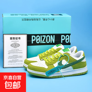 莆田aj男鞋dunk灰白低幫板鞋黑白熊貓空軍一號aj1運動(dòng)休閑鞋女 TDUNK青蘋(píng)果 37