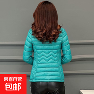 特價(jià)清倉棉服女短款輕薄修身顯瘦棉衣大碼韓版女士小棉襖冬裝外套 綠色 （專(zhuān)柜品質(zhì)） 2XL 建議體重105-115斤可穿
