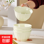 隨機陶瓷餐具盲盒菜盤(pán)飯盤(pán)魚(yú)盤(pán)烤盤(pán)家用餐具 4只5英寸雅楓碗（色泥）