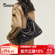 15MINS包包女包輕奢品牌大容量單肩托特包簡約百搭女士斜挎包包生日禮物