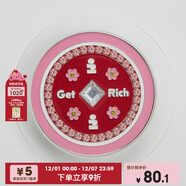 Tagi.《塔皮金幣》磁吸支架手機殼開(kāi)心蘋(píng)安財運金幣多色折疊創(chuàng  )意通用磁吸支架 莓果小花金幣 金幣支架