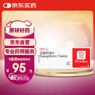 【原研藥】6盒裝 安達(dá)唐 達(dá)格列凈片 10mg*30片/盒