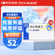 【原研藥】克拉仙 克拉霉素片 0.25g*8片/盒 3盒裝
