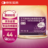 【原研藥】耐信 艾司奧美拉唑鎂腸溶片 20mg*7片/盒 6盒裝
