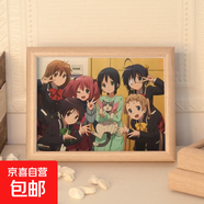 中二病也要談戀愛(ài)相框擺件小鳥(niǎo)游六花動(dòng)漫周邊照片定制二次元擺臺 合照 8寸