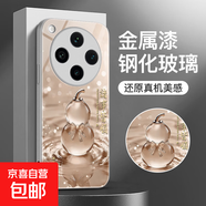 適用oppofindx8/x7/reno13/12手機殼vivox200/x100ultra新年玻璃葫蘆iqoo13/12/neo10/9pro+保護套 【銀水晶葫蘆】全包鏡頭 iQOONeo6/6s