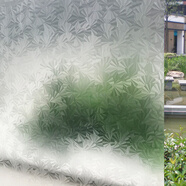 迪茵窗戶貼膜窗花玻璃紙自粘玻璃膜衛(wèi)生間浴室辦公室防曬玻璃門裝飾貼 水晶花玻璃紙 45厘米2米裝