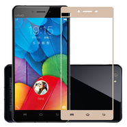 拓蒙 vivo X5Pro鋼化膜全屏覆蓋X5PROD/L抗藍光手機貼膜 步步高X5PROV高清保護膜 全屏高清土豪金抗藍光-護眼版