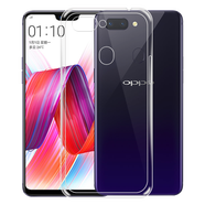 拓蒙 OPPOR15標準版手機殼PACM00/CT00保護套R15夢境版全包防摔手機殼PAAM00后蓋殼硅膠軟殼男女款AT00 R15標準版 全包透明殼【單殼子】