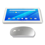 久宇 適用聯(lián)想小新平板電腦無線藍(lán)牙鼠標(biāo)啟天K10充電鼠標(biāo)Duet/Pro辦公YOGA游戲輕薄便攜雙模小鼠標(biāo) 月光銀/藍(lán)牙雙模版【可充電+無線+藍(lán)牙5.0】 聯(lián)想MIIX520/TB-8804F