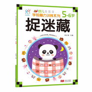 海潤陽光 幼兒學(xué)前腦力訓(xùn)練系列 捉迷藏 5-6歲 幼小銜接 學(xué)前教育 幼兒思維訓(xùn)練啟蒙 適合3-4-5-6歲幼兒園 智力大開發(fā)認(rèn)知早教書