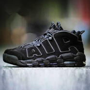 耐克（NIKE）男鞋 Air More Uptempo皮蓬 運動籃球鞋 414962-004 3M反光 44