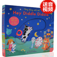 原版 Sing Along With Me! Hey Diddle Diddle童謠紙板機(jī)關(guān)操作書幼兒童趣味玩具書 啟蒙英語繪本 早教讀本
