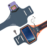 飛格爾（FIEGEL）適用三星W25/S23+/S24+/25ultra跑步手機臂包運動(dòng)手機臂套男女款 橙色 Galaxy Z Fold4專(zhuān)用款